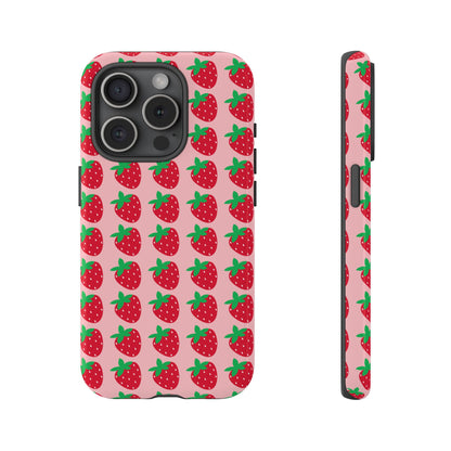 Strawberry Phone Case - for Apple, Samsung, and Google Phones