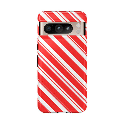 Candy Cane Phone Case - for Apple, Samsung, and Google Phones