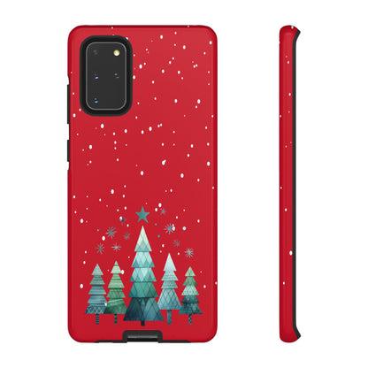 Christmas Pines Phone Case - for Apple, Samsung, and Google Phones