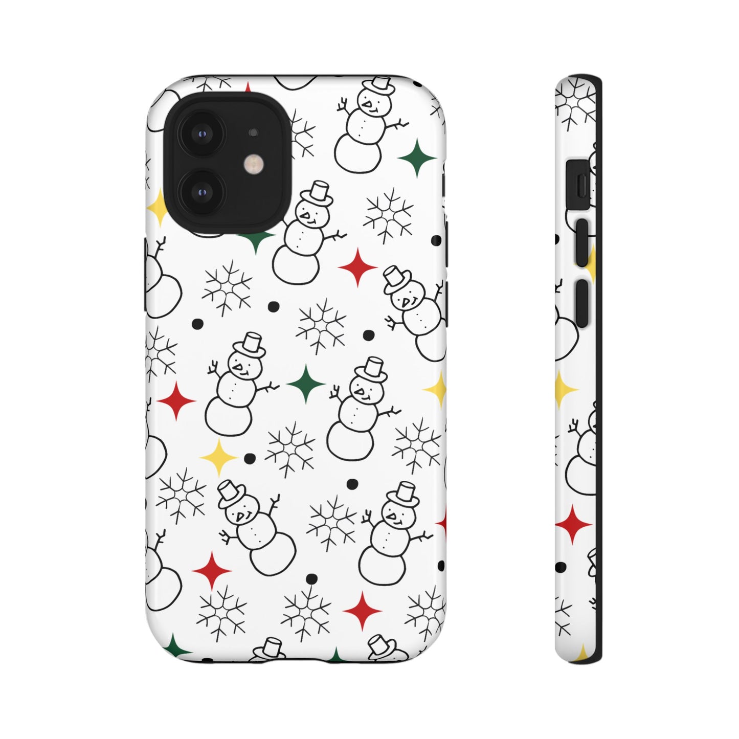 Snowy Sketches Phone Case - for Apple, Samsung, and Google Phones