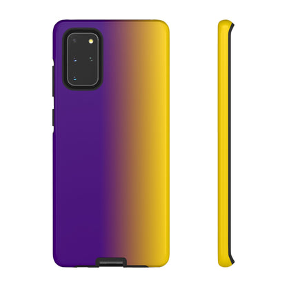 Ombre Purple and Gold Phone Case - for Apple, Samsung, and Google Phones