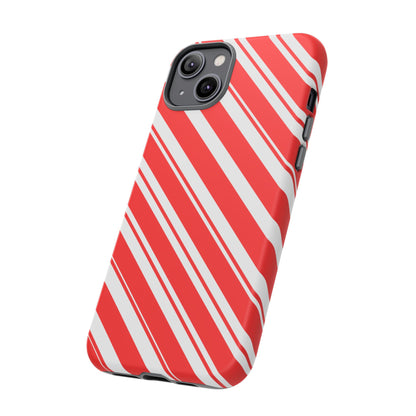 Candy Cane Phone Case - for Apple, Samsung, and Google Phones