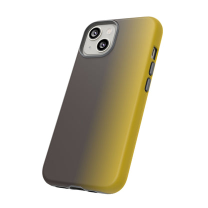 Ombre Brown and Gold Phone Case - for Apple, Samsung, and Google Phones