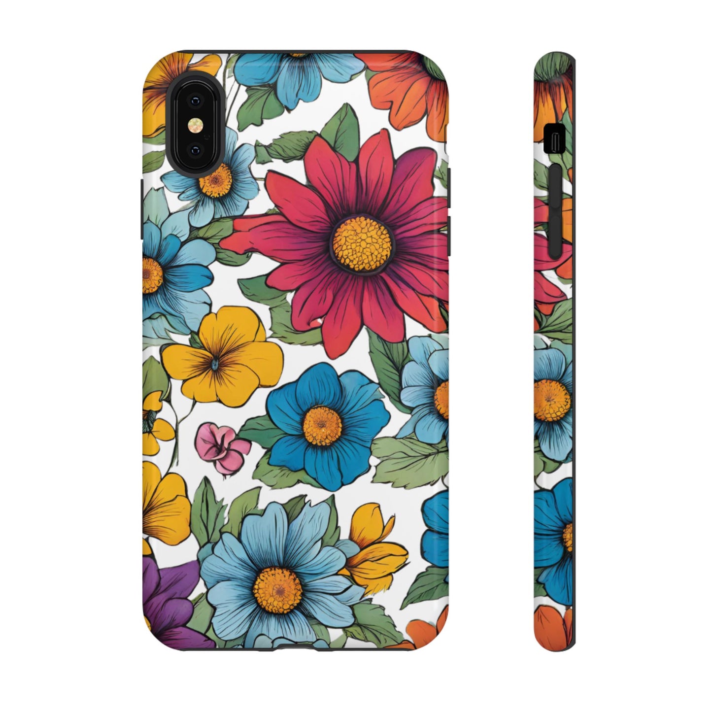 Floral Phone Case - for Apple, Samsung, and Google Phones