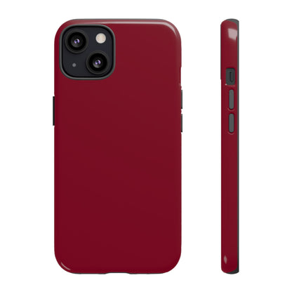 Burgundy Phone Case - for Apple, Samsung, and Google Phones