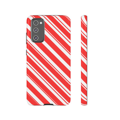 Candy Cane Phone Case - for Apple, Samsung, and Google Phones