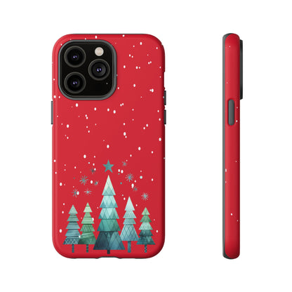 Christmas Pines Phone Case - for Apple, Samsung, and Google Phones