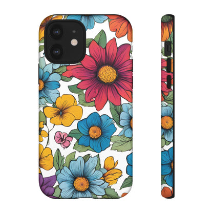 Floral Phone Case - for Apple, Samsung, and Google Phones