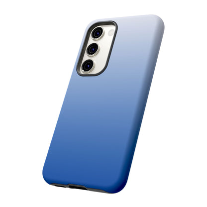 Ombre Blue and White Phone Case - for Apple, Samsung, and Google Phones