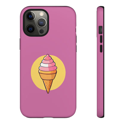 Ice Cream Cone Phone Case - for Apple, Samsung, and Google Phones