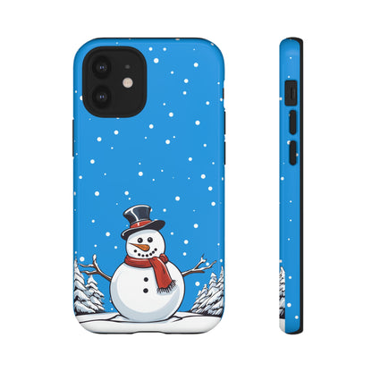 Snowman Phone Case - for Apple, Samsung, and Google Phones