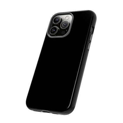 Black Phone Case - for Apple, Samsung, and Google Phones