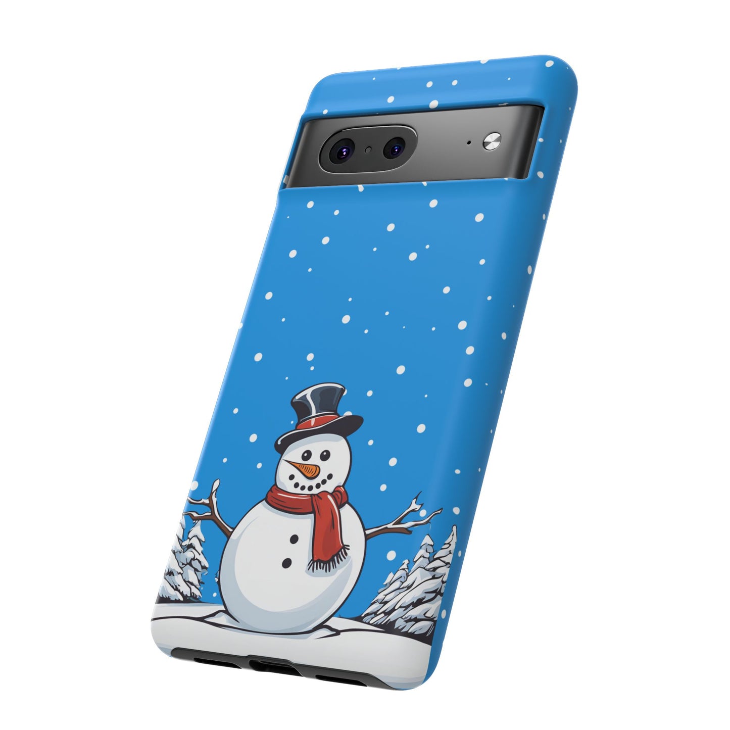 Snowman Phone Case - for Apple, Samsung, and Google Phones