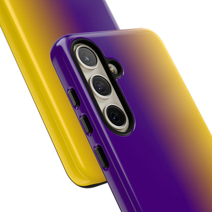 Ombre Purple and Gold Phone Case - for Apple, Samsung, and Google Phones