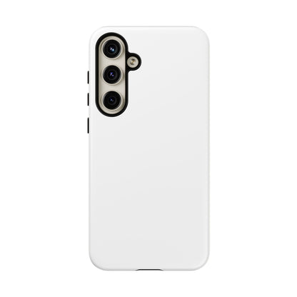 White Phone Case - for Apple, Samsung, and Google Phones