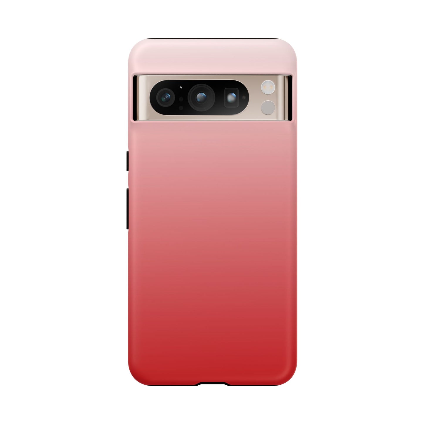 Ombre Crimson and Cream Phone Case - for Apple, Samsung, and Google Phones