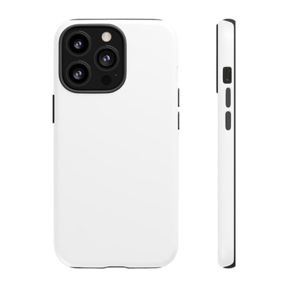 White Phone Case - for Apple, Samsung, and Google Phones