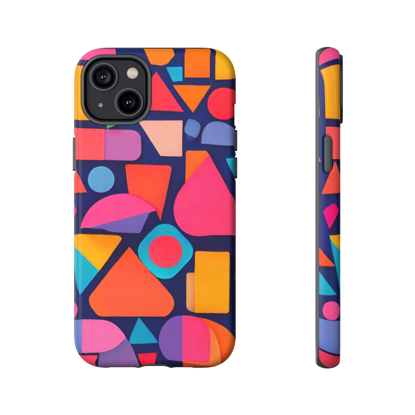 Abstract Geometric Shapes Phone Case - for Apple, Samsung, and Google Phones