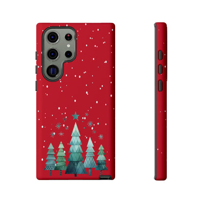 Christmas Pines Phone Case - for Apple, Samsung, and Google Phones