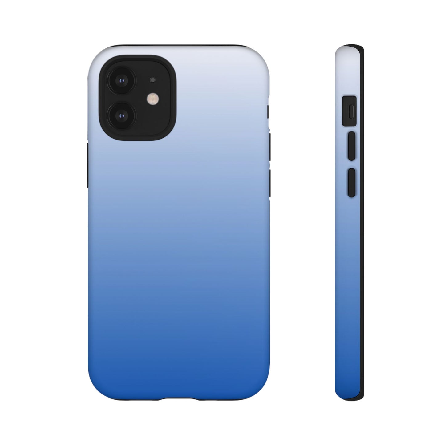 Ombre Blue and White Phone Case - for Apple, Samsung, and Google Phones