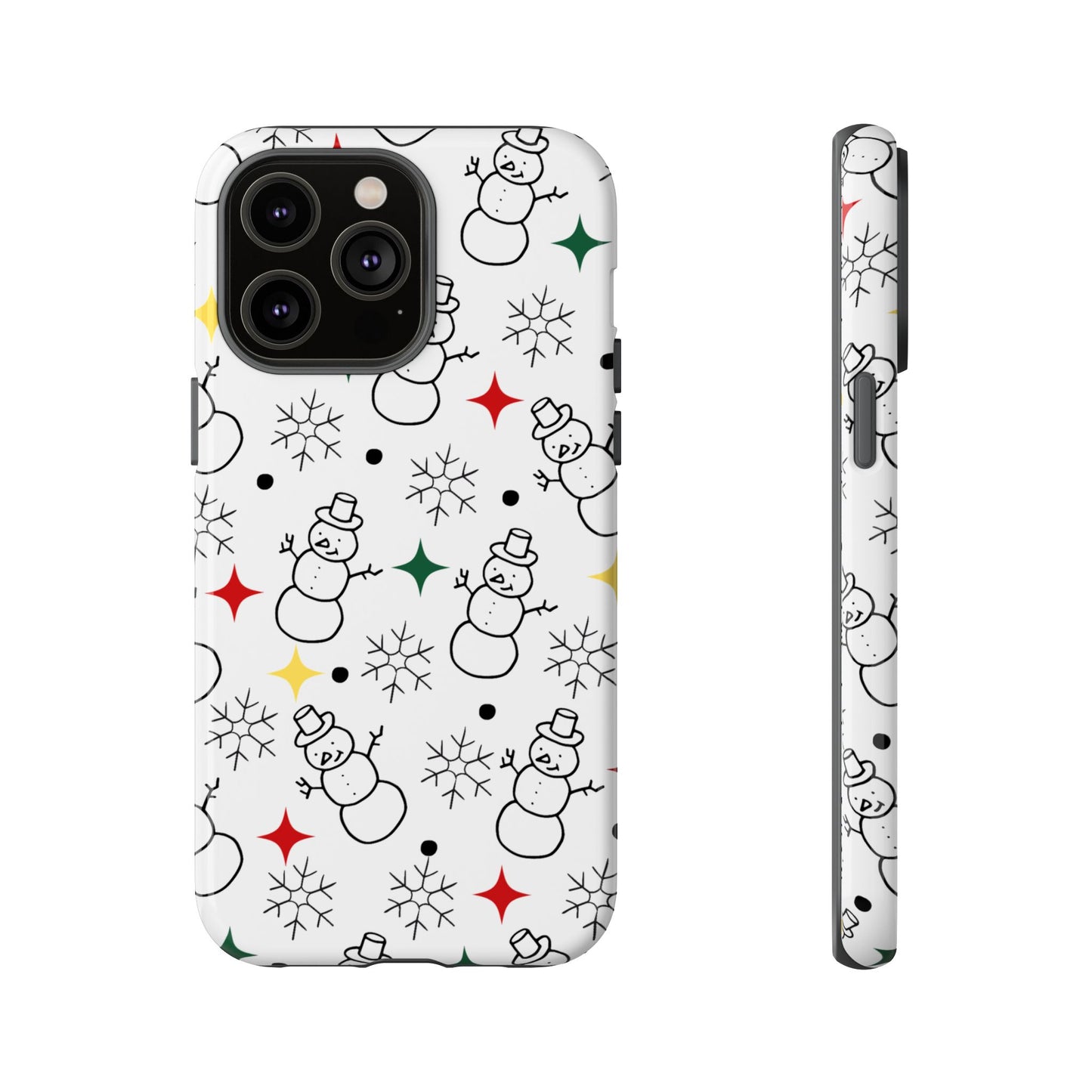 Snowy Sketches Phone Case - for Apple, Samsung, and Google Phones