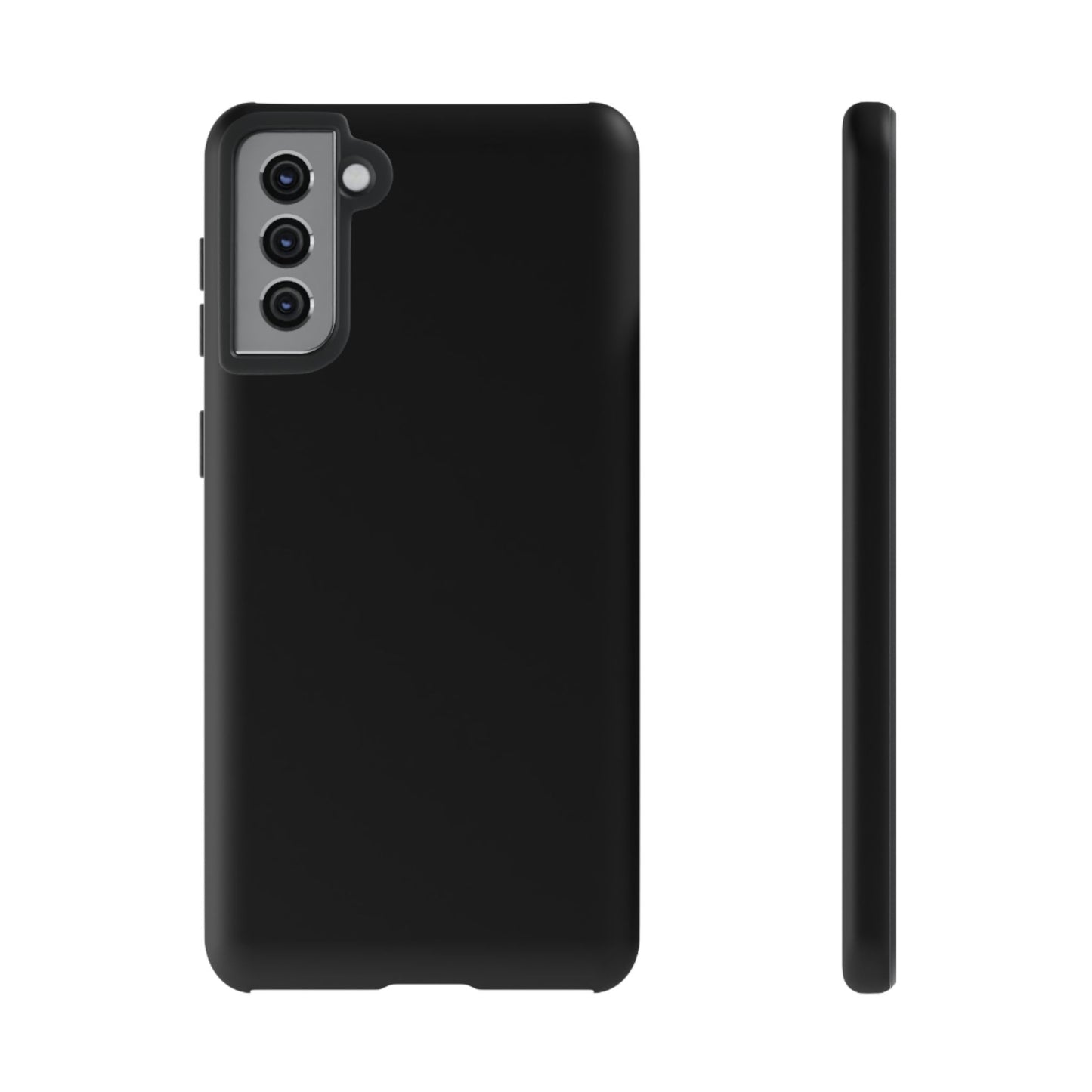 Black Phone Case - for Apple, Samsung, and Google Phones