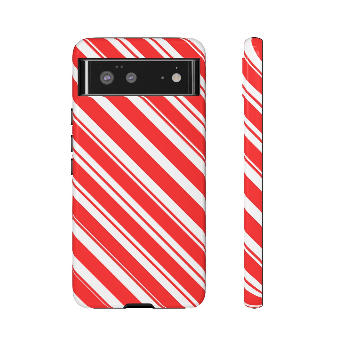 Candy Cane Phone Case - for Apple, Samsung, and Google Phones