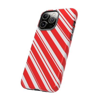 Candy Cane Phone Case - for Apple, Samsung, and Google Phones