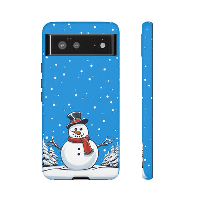 Snowman Phone Case - for Apple, Samsung, and Google Phones