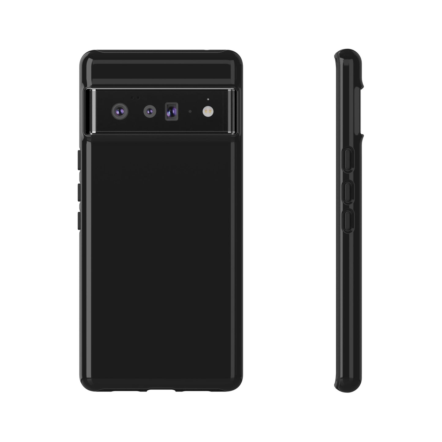 Black Phone Case - for Apple, Samsung, and Google Phones