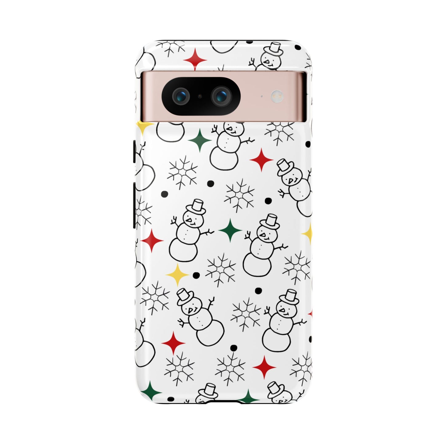 Snowy Sketches Phone Case - for Apple, Samsung, and Google Phones