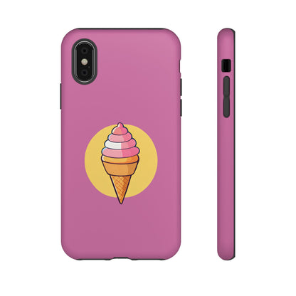 Ice Cream Cone Phone Case - for Apple, Samsung, and Google Phones