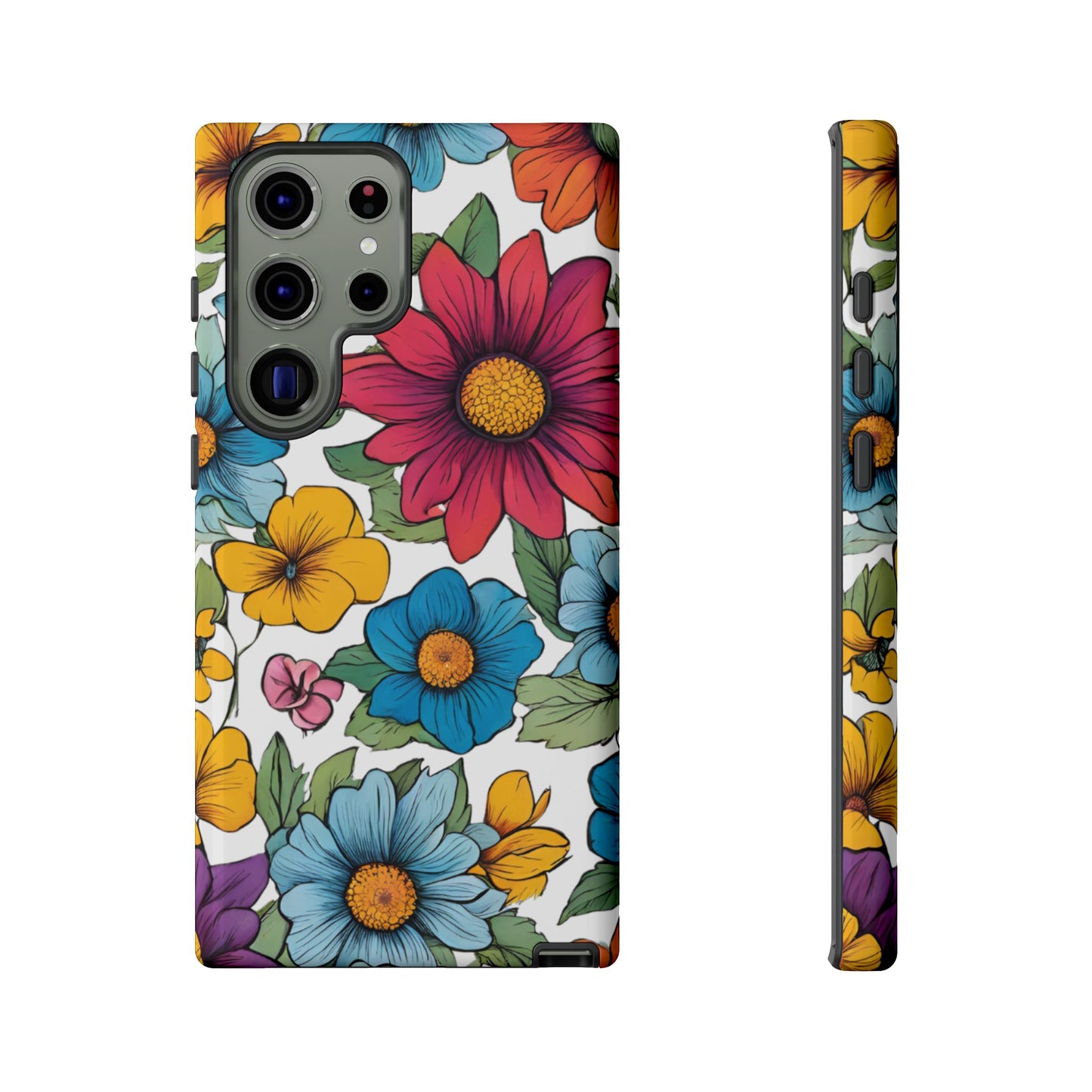 Floral Phone Case - for Apple, Samsung, and Google Phones