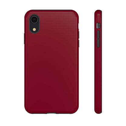 Burgundy Phone Case - for Apple, Samsung, and Google Phones