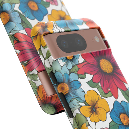 Floral Phone Case - for Apple, Samsung, and Google Phones