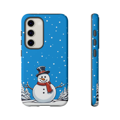 Snowman Phone Case - for Apple, Samsung, and Google Phones