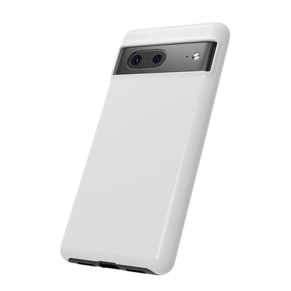 White Phone Case - for Apple, Samsung, and Google Phones