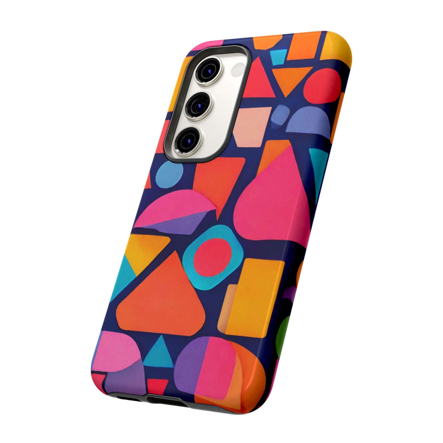 Abstract Geometric Shapes Phone Case - for Apple, Samsung, and Google Phones