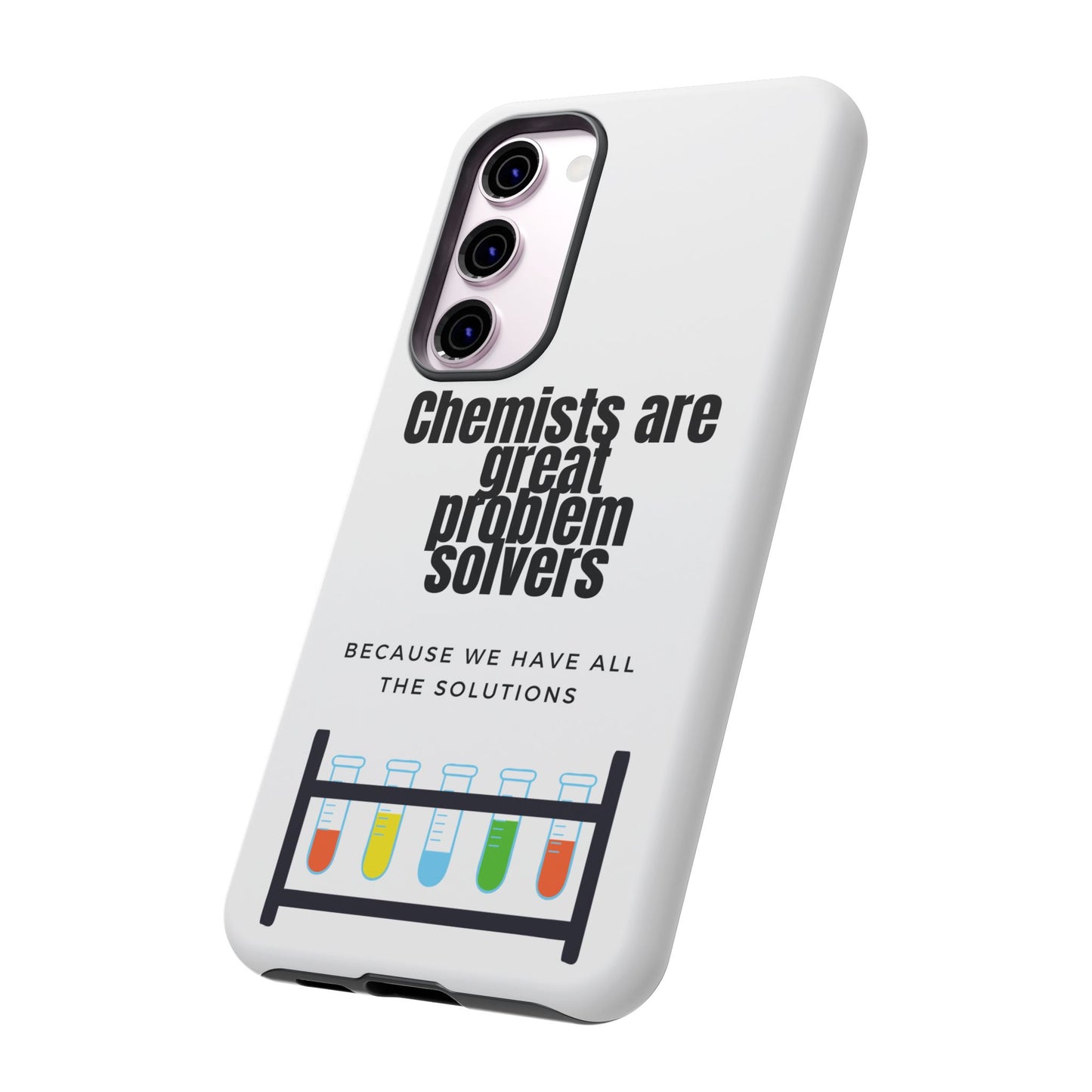 Funny Chemist Phone Case - for Apple, Samsung, and Google Phones