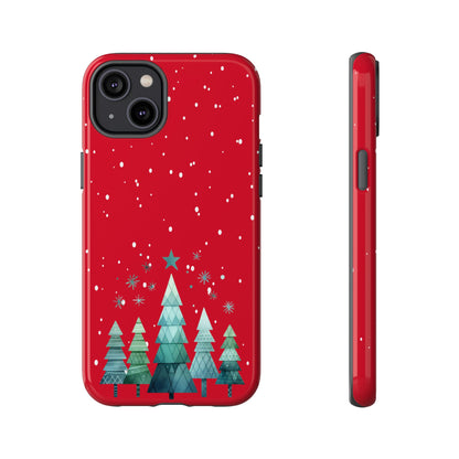 Christmas Pines Phone Case - for Apple, Samsung, and Google Phones