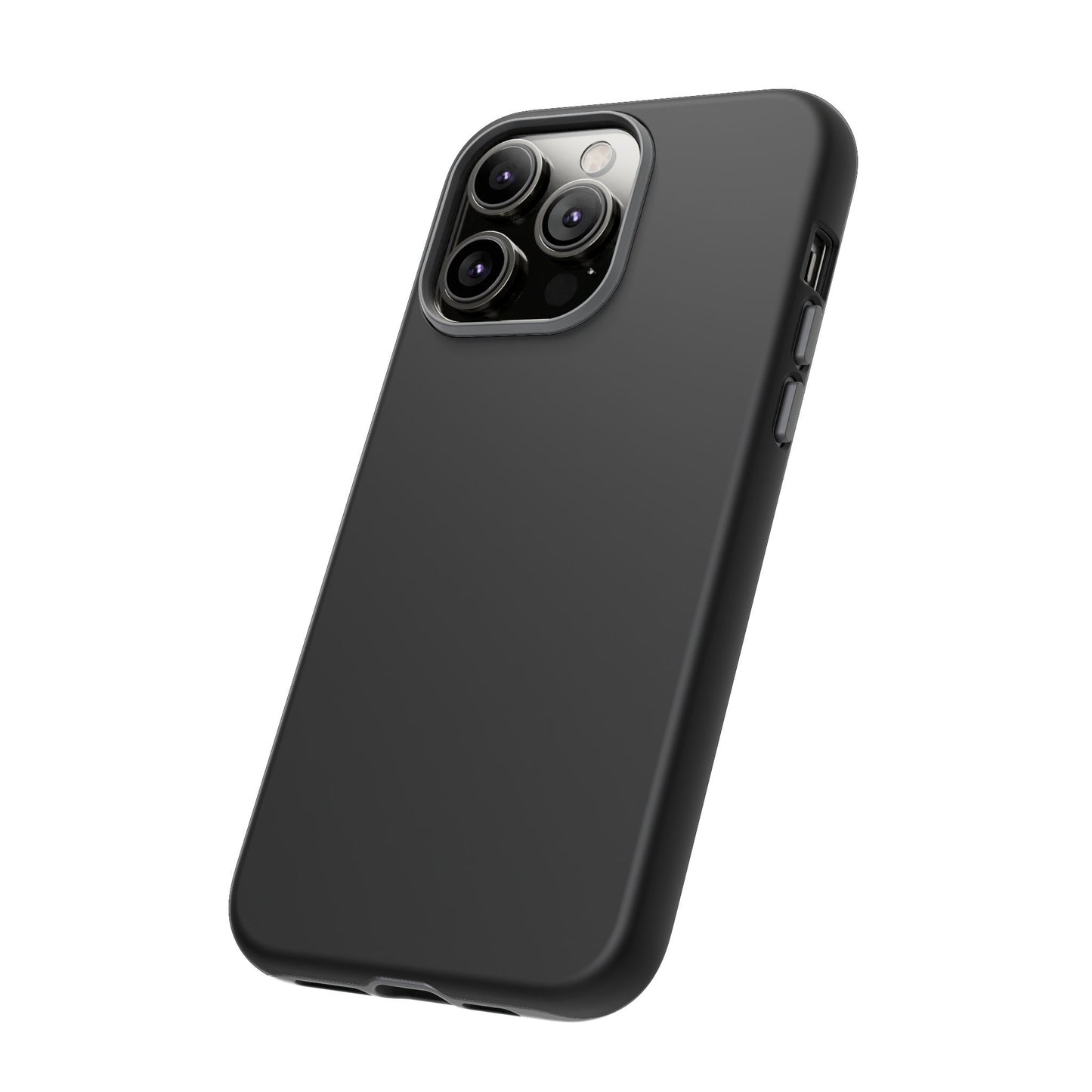 Black Phone Case - for Apple, Samsung, and Google Phones