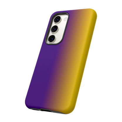 Ombre Purple and Gold Phone Case - for Apple, Samsung, and Google Phones