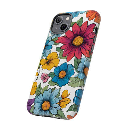 Floral Phone Case - for Apple, Samsung, and Google Phones