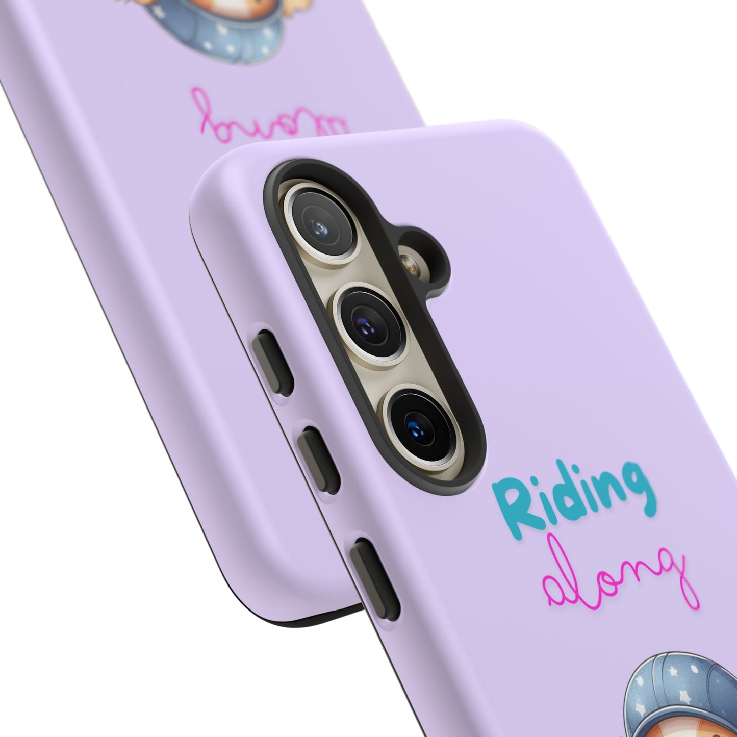 Purple Puppy Phone Case - for Apple, Samsung, and Google Phones