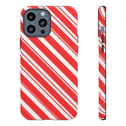 Candy Cane Phone Case - for Apple, Samsung, and Google Phones