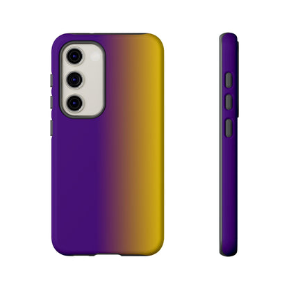 Ombre Purple and Gold Phone Case - for Apple, Samsung, and Google Phones