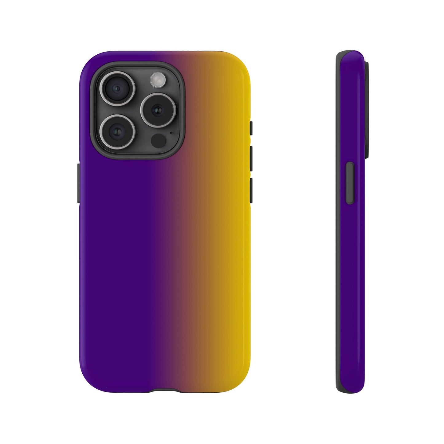 Ombre Purple and Gold Phone Case - for Apple, Samsung, and Google Phones