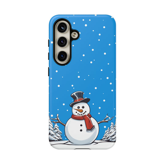 Snowman Phone Case - for Apple, Samsung, and Google Phones