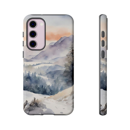 Winter Snowscape Phone Case - for Apple, Samsung, and Google Phones