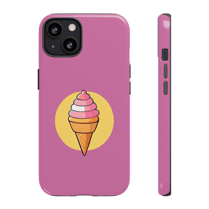 Ice Cream Cone Phone Case - for Apple, Samsung, and Google Phones